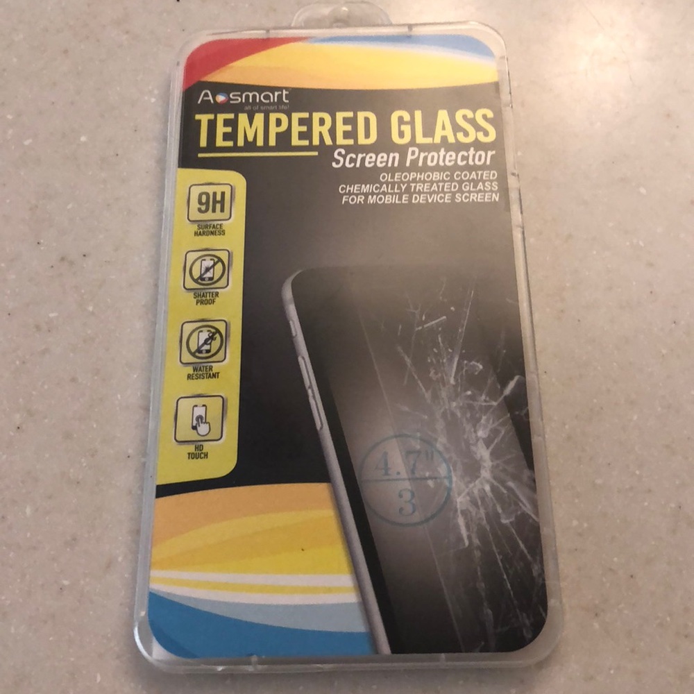 I phone 6,7,8 shatter proof tempered glass